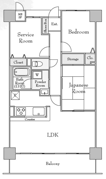 間取り：326000255327