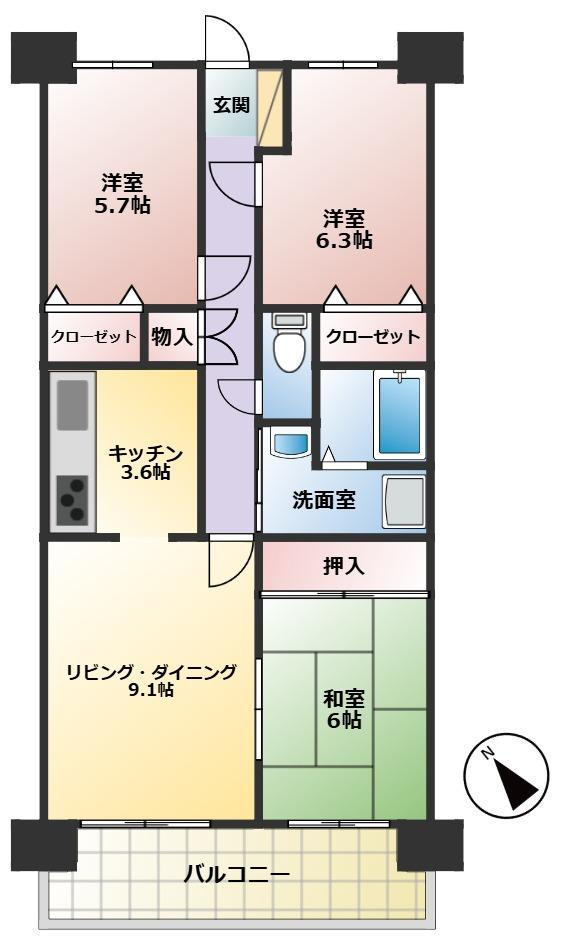 間取り：311002494897