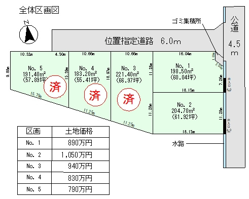 区画図：308000182725