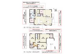 平井1丁目　新築戸建の間取り