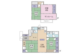 安芸区中野東二丁目　戸建の間取り
