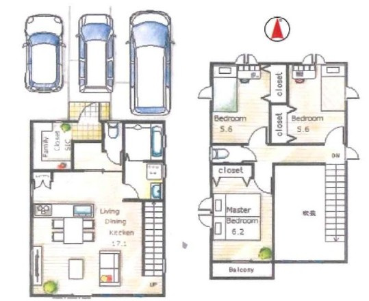 間取り：311002200170