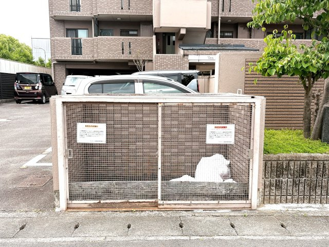 ゴミステーションになります♪