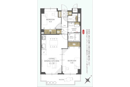 レクセル新狭山の間取り