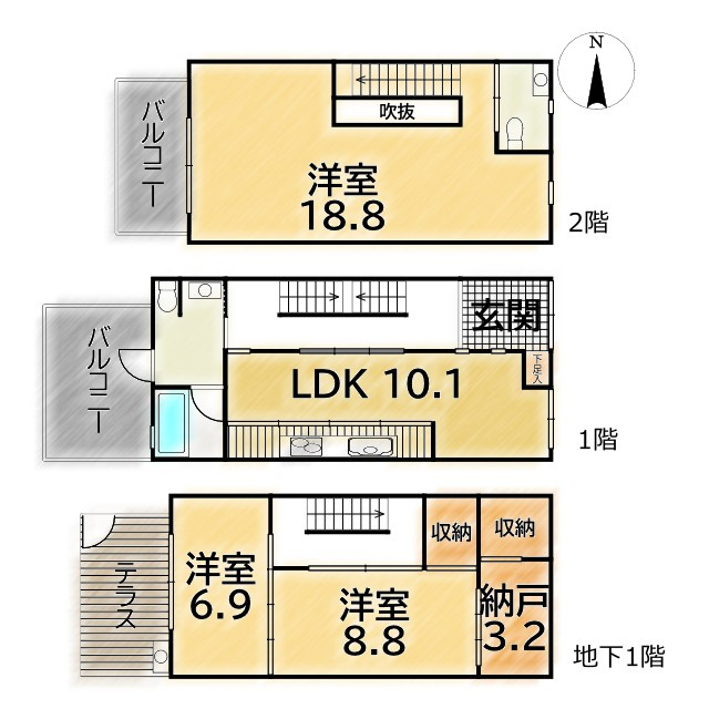 間取り：326000227160