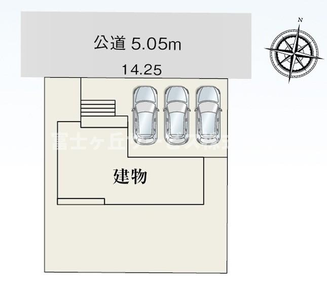 区画図です