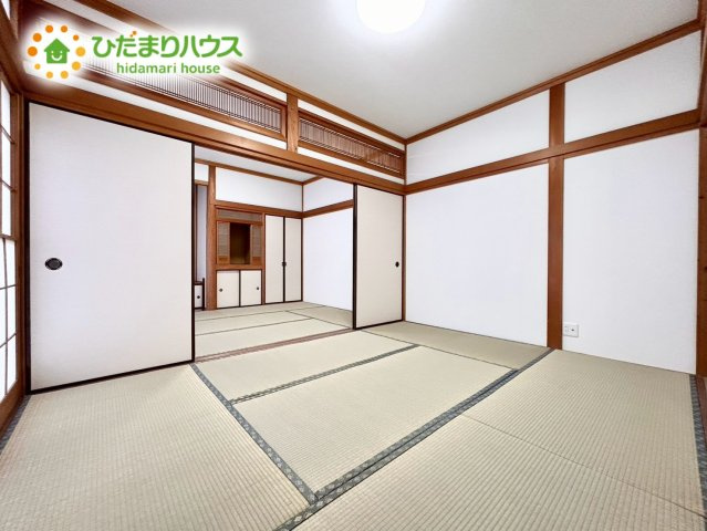 1階和室：6帖＋6帖