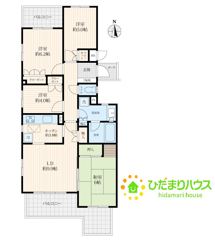 間取り：308000152477