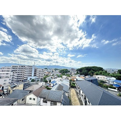 青空広がる最上階からの眺め☆