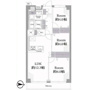 南千住スカイハイツの間取り