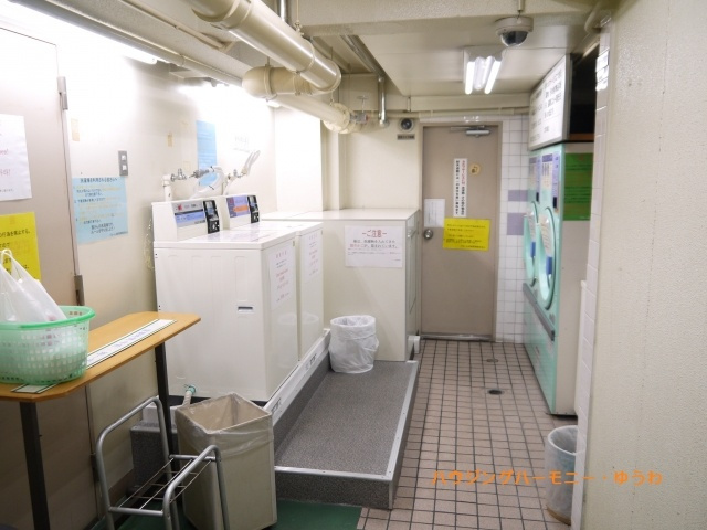 入居者様専用のコインランドリーがあります！