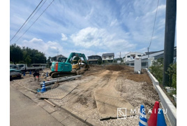 売地　あきる野市引田　全8区画の外観