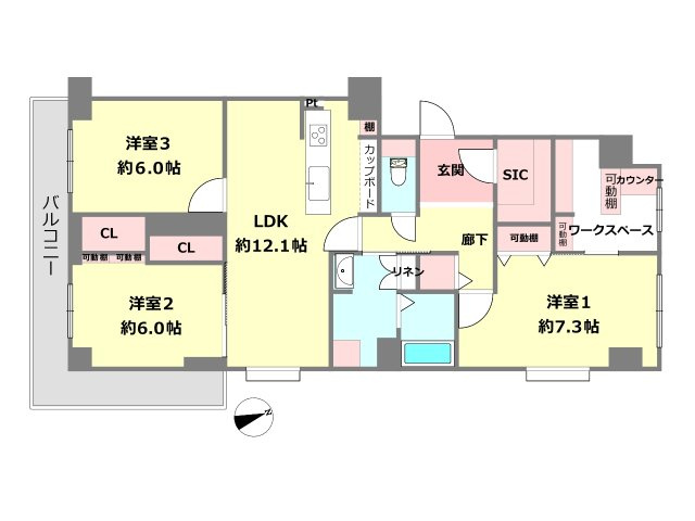 間取り：328000652231