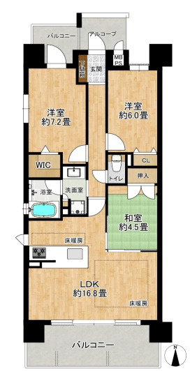 間取り：328000638635