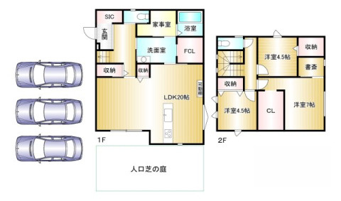 間取り：329000118087