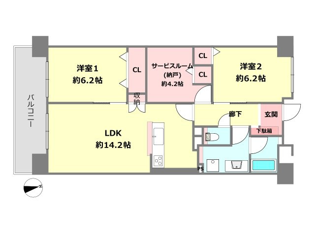 間取り：328000641695