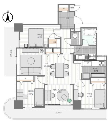 間取り：327002234015