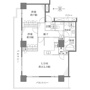 Brillia Tower大崎の間取り