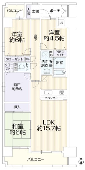 間取り：323000490661