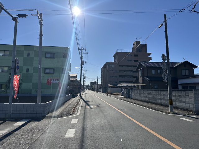西側道路　幅員10.1ｍ