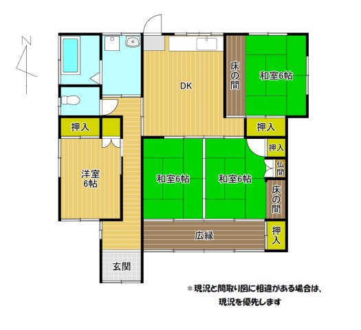 間取り：343000101011