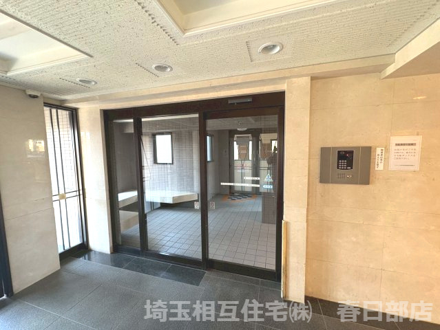 オートロック付でセキュリティ面も安心です。