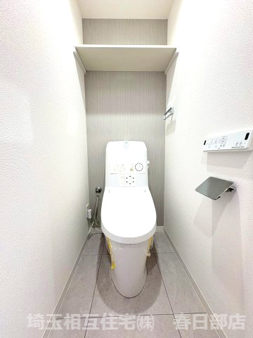 温水洗浄機能付き。