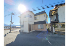 昭和町西条 内外装大変綺麗な中古戸建 三方向角地・駅徒歩3分の外観