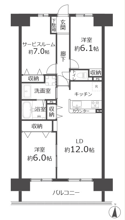 間取り：311002461437