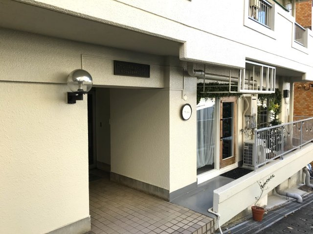 マンション入り口です。