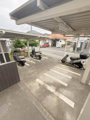 共用部・バイク置き場
