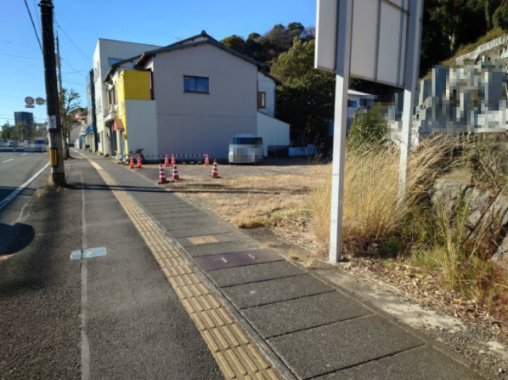 接道幅が広いです。
