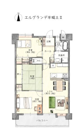 間取り：323000491497