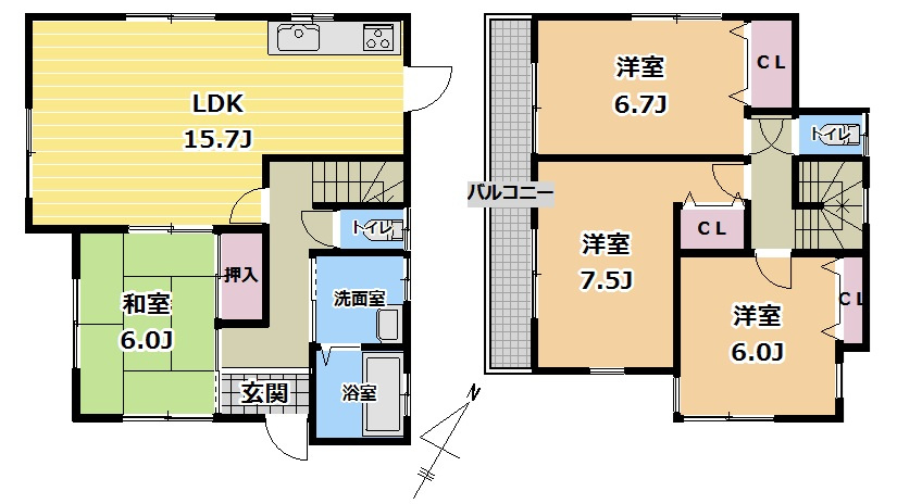 間取り：308000191527