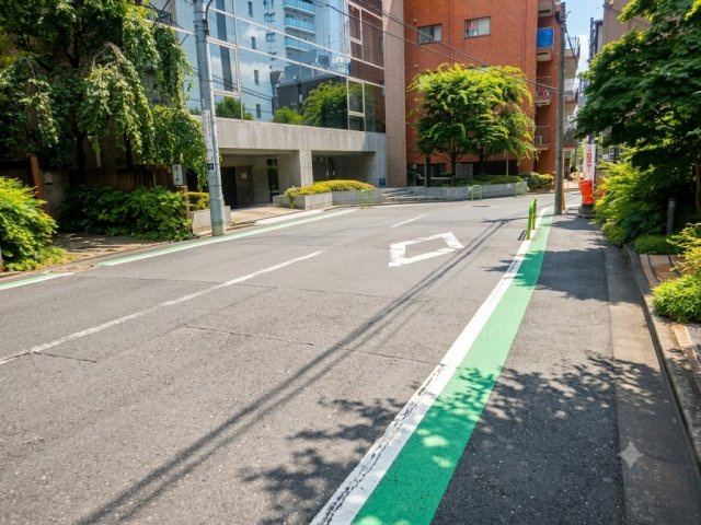 前面道路