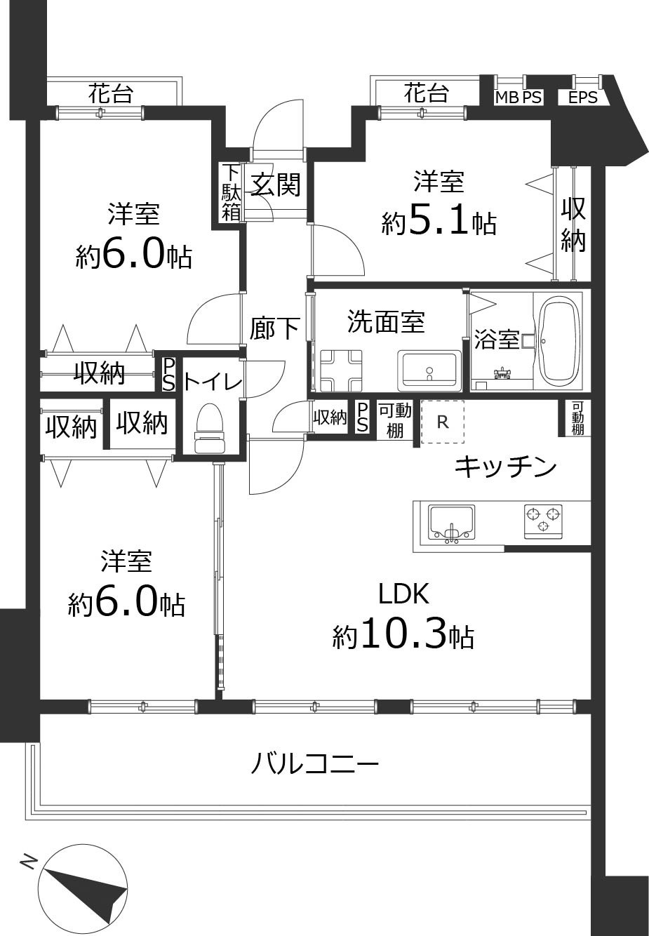 間取り：313004744405