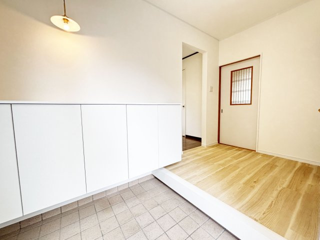 明るく開放感のある玄関です！