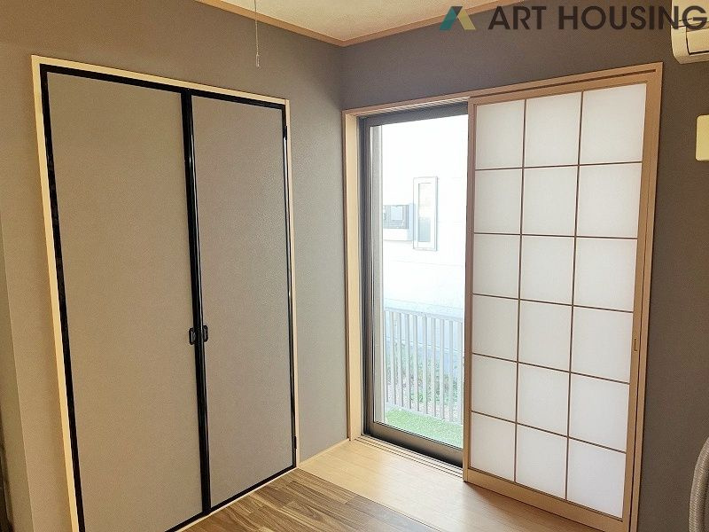 全居室収納付きでお部屋がすっきり片付きます☆