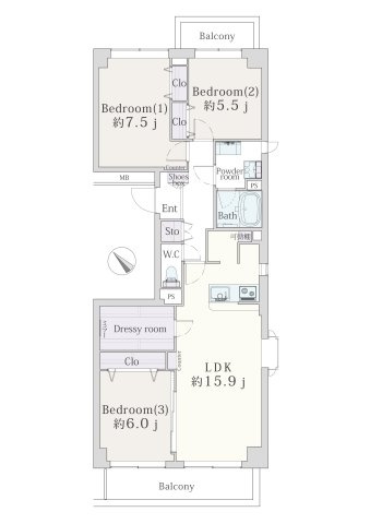 間取り：314002661570