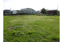 黒石市北美町三丁目土地の外観