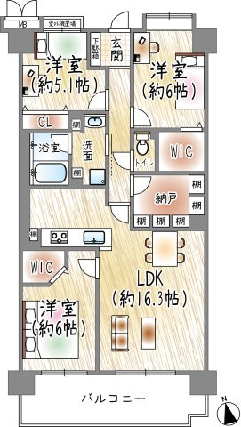 間取り：328000670536