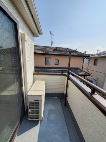 お洗濯にも便利なバルコニー