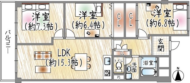 間取り：328000618171