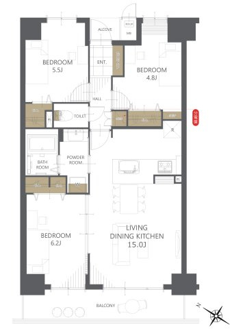 間取り：311002371497