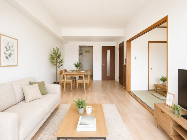 ☆Living　Room☆（家具や小物等はイメージです）ご家族との絆を結ぶリビング空間。　