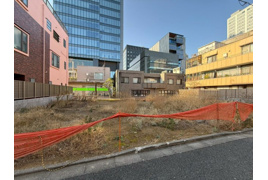 港区南青山3丁目 建築条件なし土地の外観