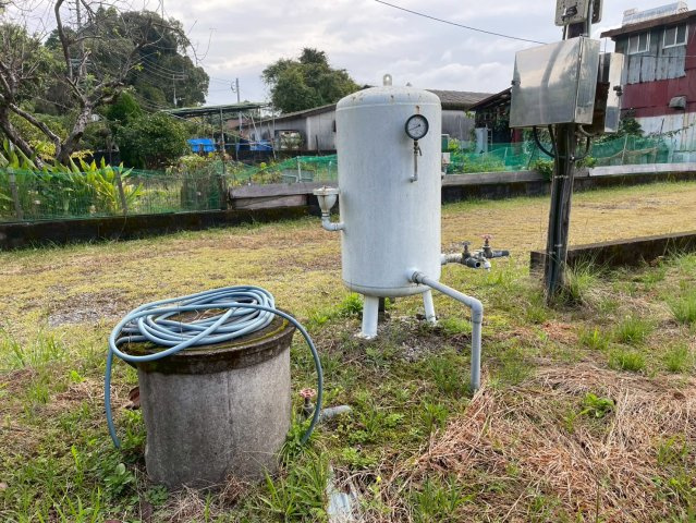 地下水を約80ｍ掘削してます。