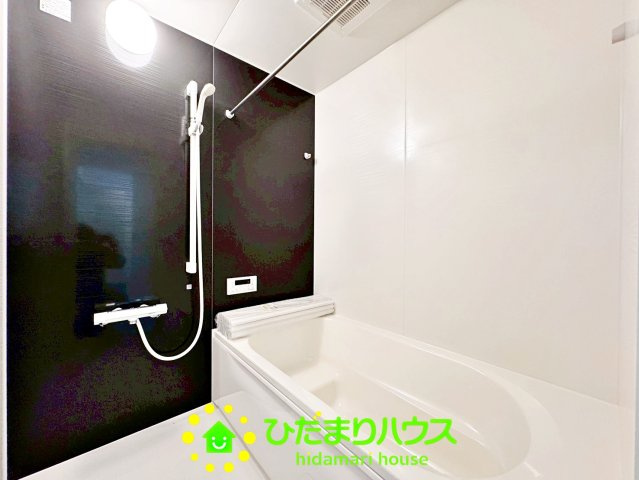 落ち着いた空間のお風呂です！