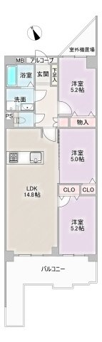 間取り：323000515154