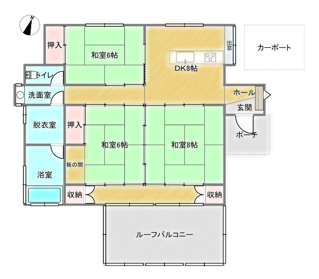 間取り：346000037890